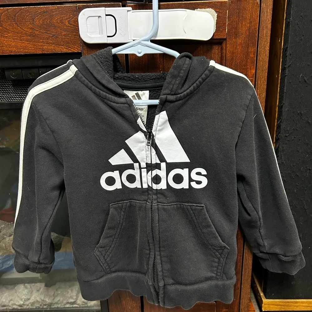 Adidas 2T zip up sweater